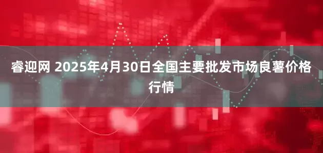 睿迎網 2025年4月30日全國主要批發市場良薯價格行情