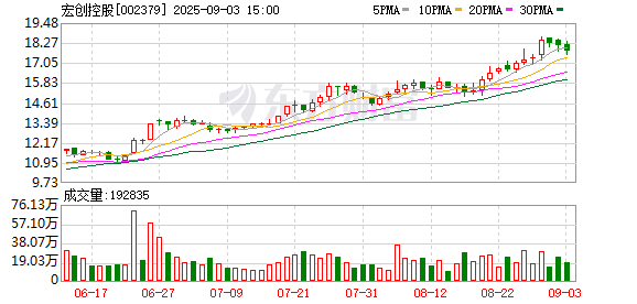 中巖投資 宏創(chuàng)控股：2025年半年度公司計提資產(chǎn)減值準(zhǔn)備金額合計約5008萬元